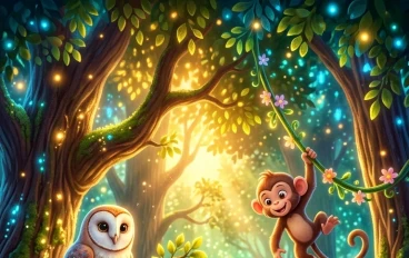 سرُّ المفتاح الذهبي في غابة الأمل