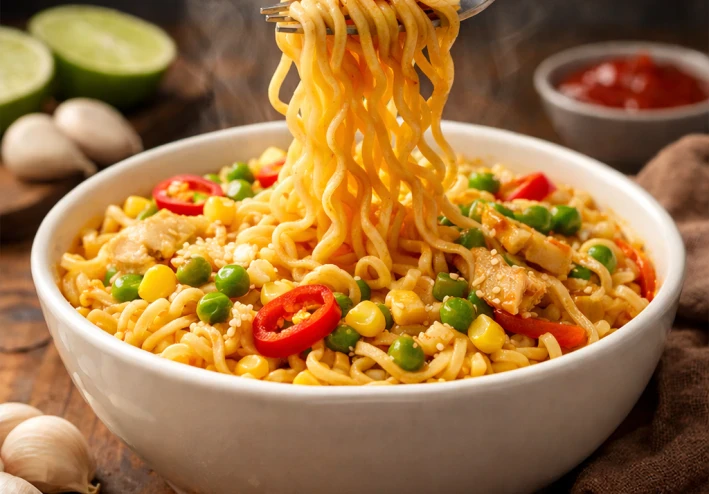 "الإندومي وجبة كل المصريين… لكن هل تعرف أضرارها الحقيقية؟"