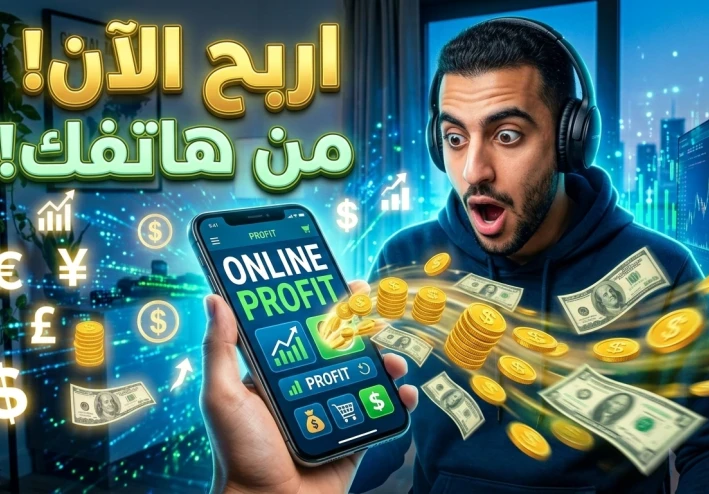 كيف تحوّل هاتفك إلى ماكينة فلوس في 2026؟ أفضل طرق الربح من الموبايل فقط!