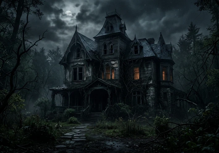 المنزل الذي يهمس في الظلام