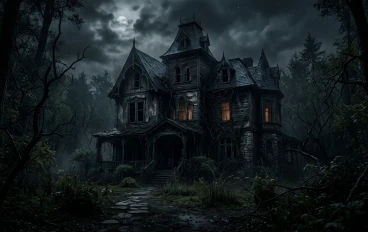 المنزل الذي يهمس في الظلام