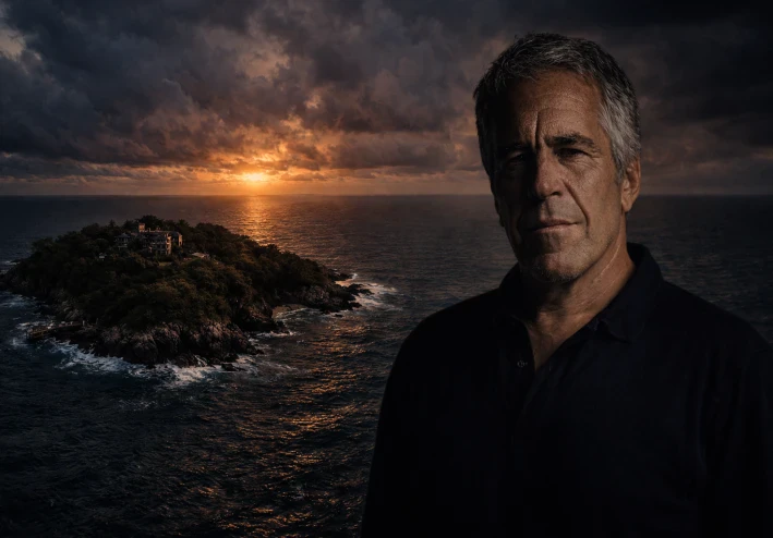 Island of Dark Secrets: The meteoric rise and horrific fall of Jeffrey Epstein🏝️⚠️