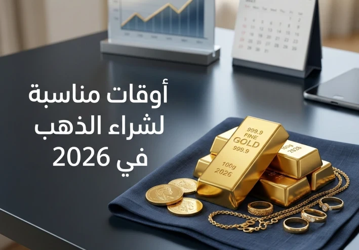 “أفضل أوقات شراء الذهب بأسعار اقتصادية في 2026”