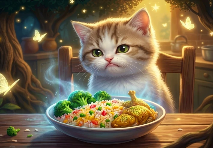 "بسبوسة ونجمتها الجديدة: رحلة في عالم التربية الإيجابية" 🐾🌟