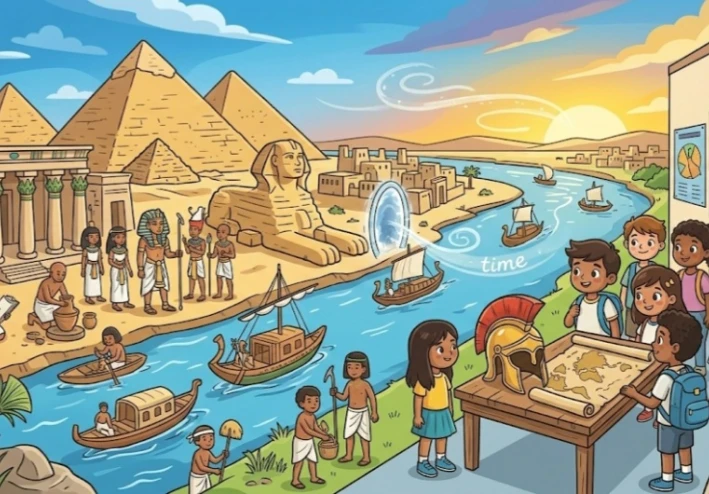 دليل الطالب الذكي للسيطرة على منهج الدراسات أولى إعدادي