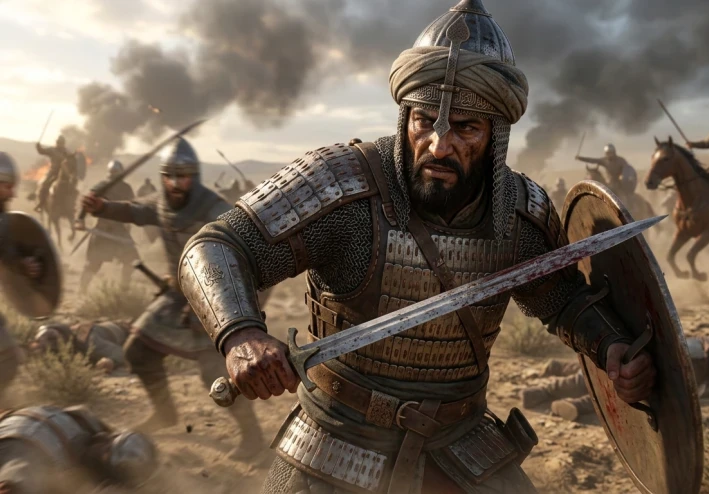 طارق بن زياد: القائد الذي فتح الأندلس وغيّر تاريخ أوروبا