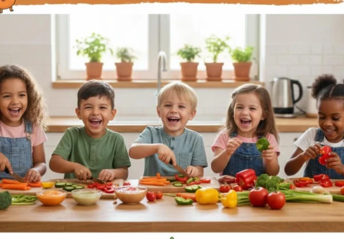 التغذية السليمة للأطفال: 5 استراتيجيات ذهبية تجعلهم يعشقون الخضروات