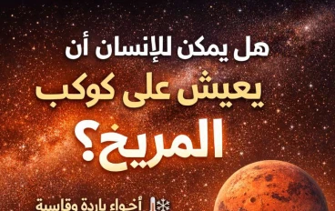 هل يمكن للانسان ان يعيش على كوكب المريخ ؟