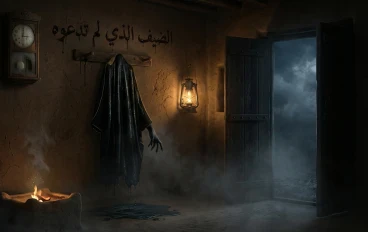 الضيف الذي لم تدعوه ( لغز الزائر المبلل )