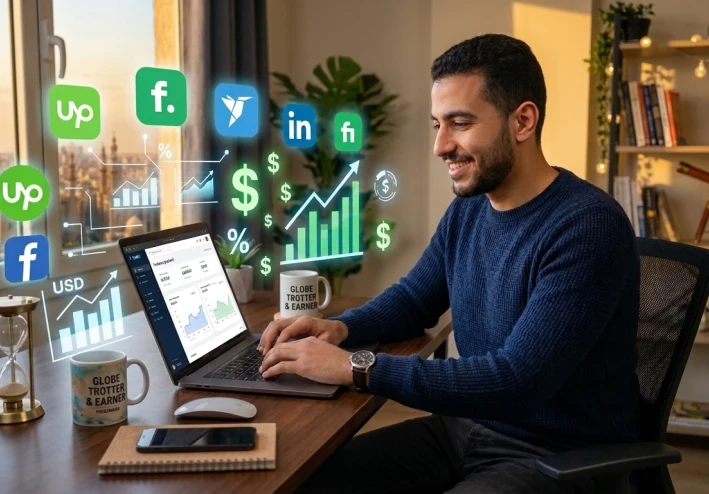 � أفضل 10 مواقع للربح من الإنترنت للمبتدئين في 2026 (بدون رأس مال)
