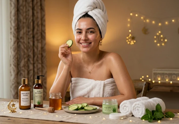 دليل جمالك قبل العيد: تنظيف البشرة وترطيبها ونصائح لنضارة طبيعية