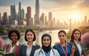 وراء كل مجتمع قوي… امرأة عظيمة