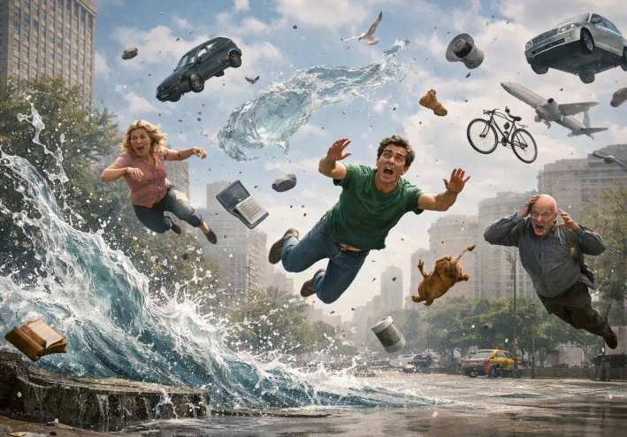 هل الجاذبيه هتنقطع في العالم لمده 7ثواني يوم 12/3/2026