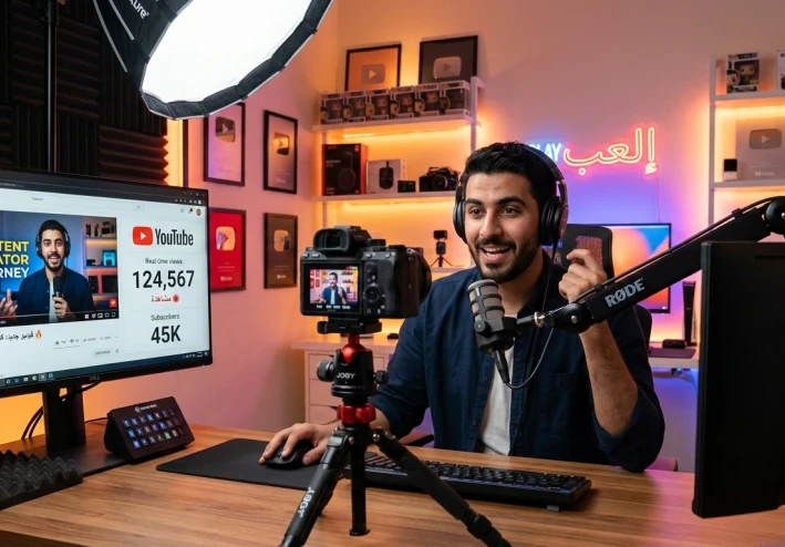 الربح من YouTube: دليل شامل للمبتدئين لتحقيق دخل من الإنترنت