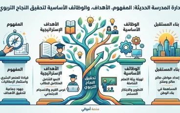 إدارة المدرسة الحديثة: المفهوم، الأهداف، والوظائف الأساسية لتحقيق النجاح التربوي