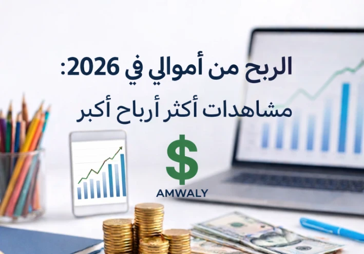 "دليل الربح من منصة أمـوالي 2026: شرح نظام الأرباح وزيادة المشاهدات"