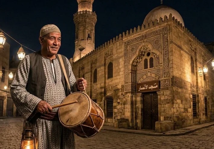 المسحراتي في مصر ليس مجرد رجل يوقظ الناس للسحور