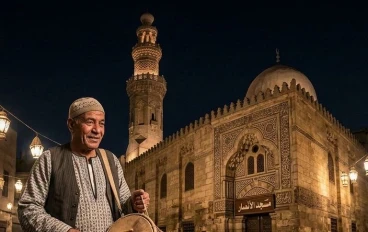 المسحراتي في مصر ليس مجرد رجل يوقظ الناس للسحور