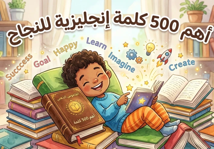 القاموس الشامل للمحترفين: أهم 500 كلمة إنجليزية للسيطرة على العمل الحر وعالم الألعاب