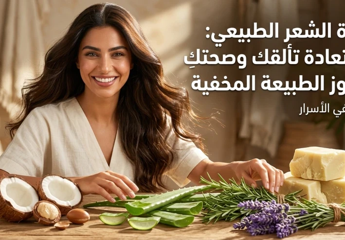 ثورة الشعر الطبيعي: استعادة تألقك وصحتكِ بكنوز الطبيعة المخفية