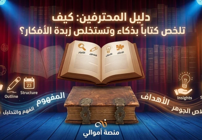 دليل المحترفين: كيف تلخص كتاباً بذكاء وتستخلص زبدة الأفكار؟