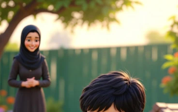 قصة قيس والكلاب اللطيفة .وكيف أقنع أمه بحب الكلاب.