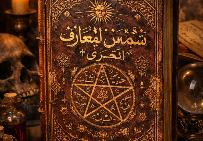 "احذر فتحه! كتاب شمس المعظم: المخطوطات التي تسمم في اعتزال القراء."