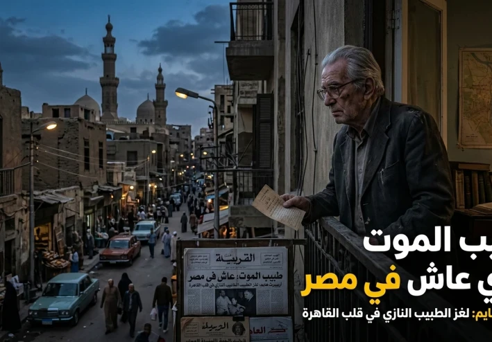 طبيب الموت الذي هرب إلى مصر