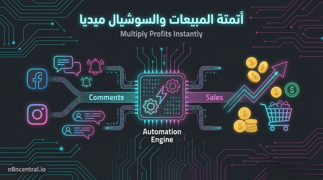 الدليل الشامل لأتمتة المبيعات والسوشيال ميديا: كيف تضاعف أرباحك بدون زيادة تكلفة الإعلانات؟