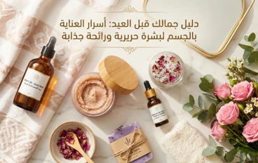 دليل جمالك قبل العيد: أسرار العناية بالجسم لبشرة حريرية ورائحة جذابة