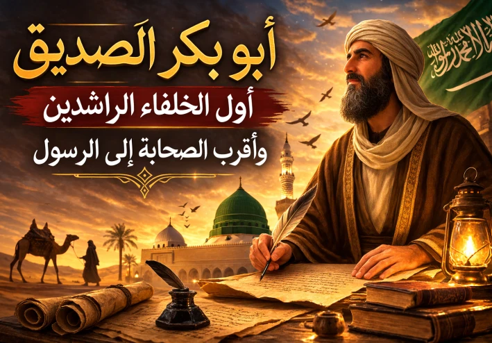 أبو بكر الصديق: قصة أول الخلفاء الراشدين وأقرب الصحابة إلى الرسول ﷺ
