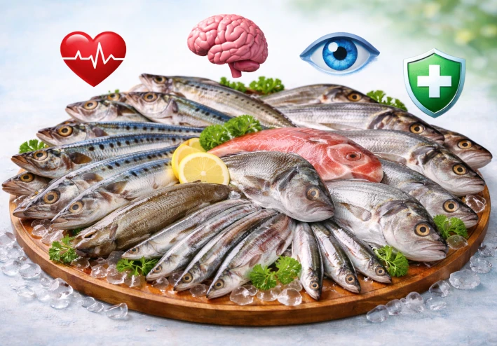 فوائد السمك التي لم تعلمها: صحة أفضل ووقاية من الأمراض