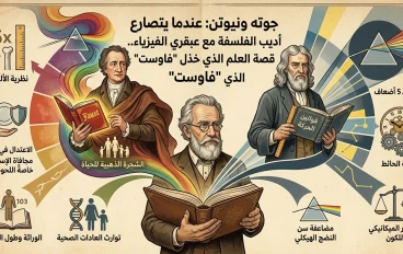 جوته ونيوتن: عندما يتصارع أديب الفلسفة مع عبقري الفيزياء.. قصة العلم الذي خذل "فاوست"