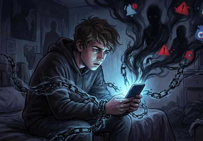 السمّ الرقمي الصامت: كيف تغزو الأفلام الإباحية عقول الأجيال وتُعيد تشكيل المجتمع من الداخل