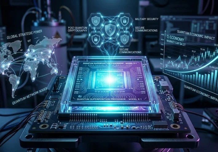 السيادة الكمية: كيف تعيد ميكانيكا الكم رسم خرائط القوة العسكرية والاقتصاد العالمي في 2026؟