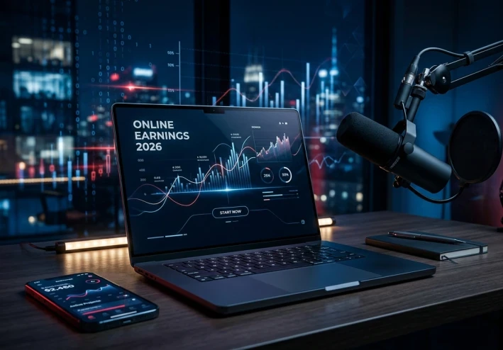 الدليل الشامل للربح من الإنترنت 2026: استراتيجيات واقعية للمبتدئين لبناء دخل مستدام