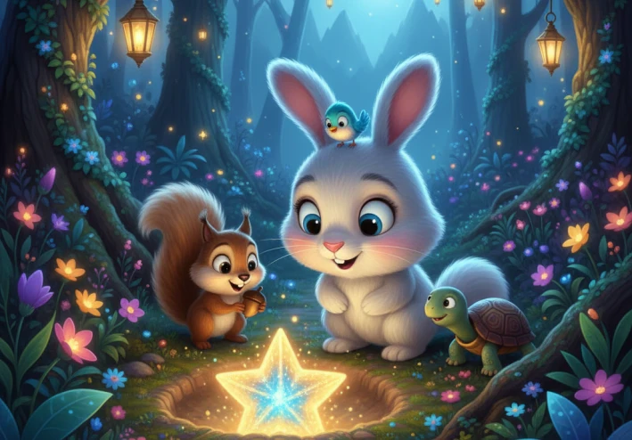 الارنب لولو والنجمه الضائعه