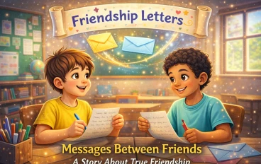رسائل بين صديقين | قصة أطفال عن الصداقة الحقيقية