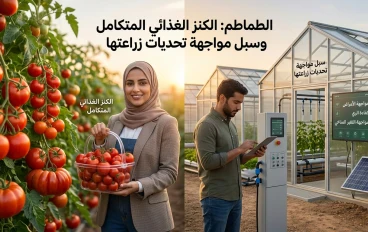 الطماطم: الكنز الغذائي المتكامل وسبل مواجهة تحديات زراعتها