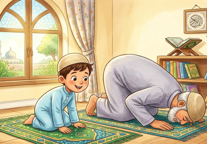 تعليم الصلاة للأطفال | دليل عملي لبناء عادة صالحة منذ الصغر