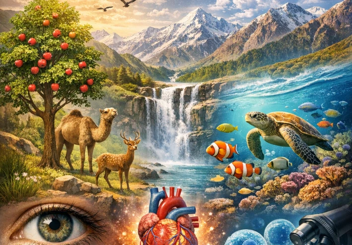 التأمل في خلق الله وعظمة الكون