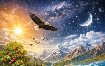 التأمل في خلق الله وعظمة الكون