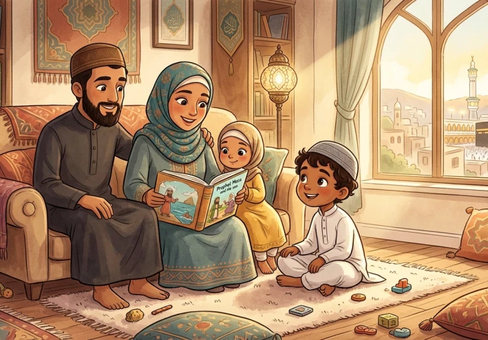 قصة الصحابي الصغير خالد | درس في الصبر والشجاعة للأطفال