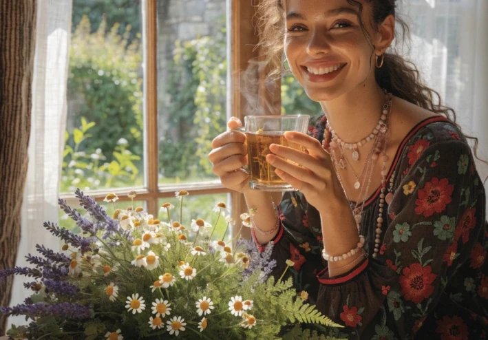 طبيعتك هي شفاؤك: دليل العناية بالصحة النفسية عبر كنوز الأرض