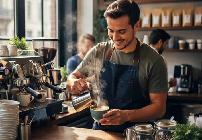 الباريستا: فن وعلم صناعة القهوة عبر التاريخ