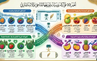 كنوز الطبيعة الروسية: دليل شامل لأهم الفواكه والمحاصيل بين الشغف والاستثمار