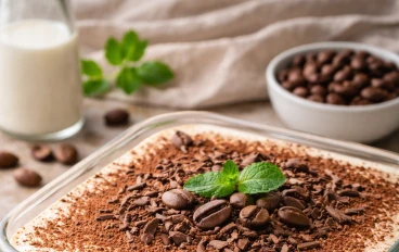 🍰 كيكة النسكافيه الباردة | حلى سهل وسريع بدون فرن بطعم القهوة الرائع