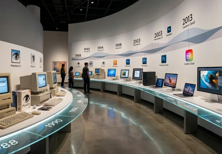 فوتوشوب  رحلة طويلة في مجال التصميم