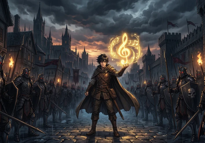 The Seven Voices in the dark world