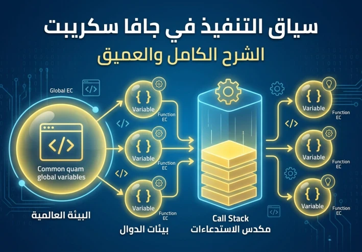 Execution Context في JavaScript — إيه اللي بيحصل وراء الكود؟